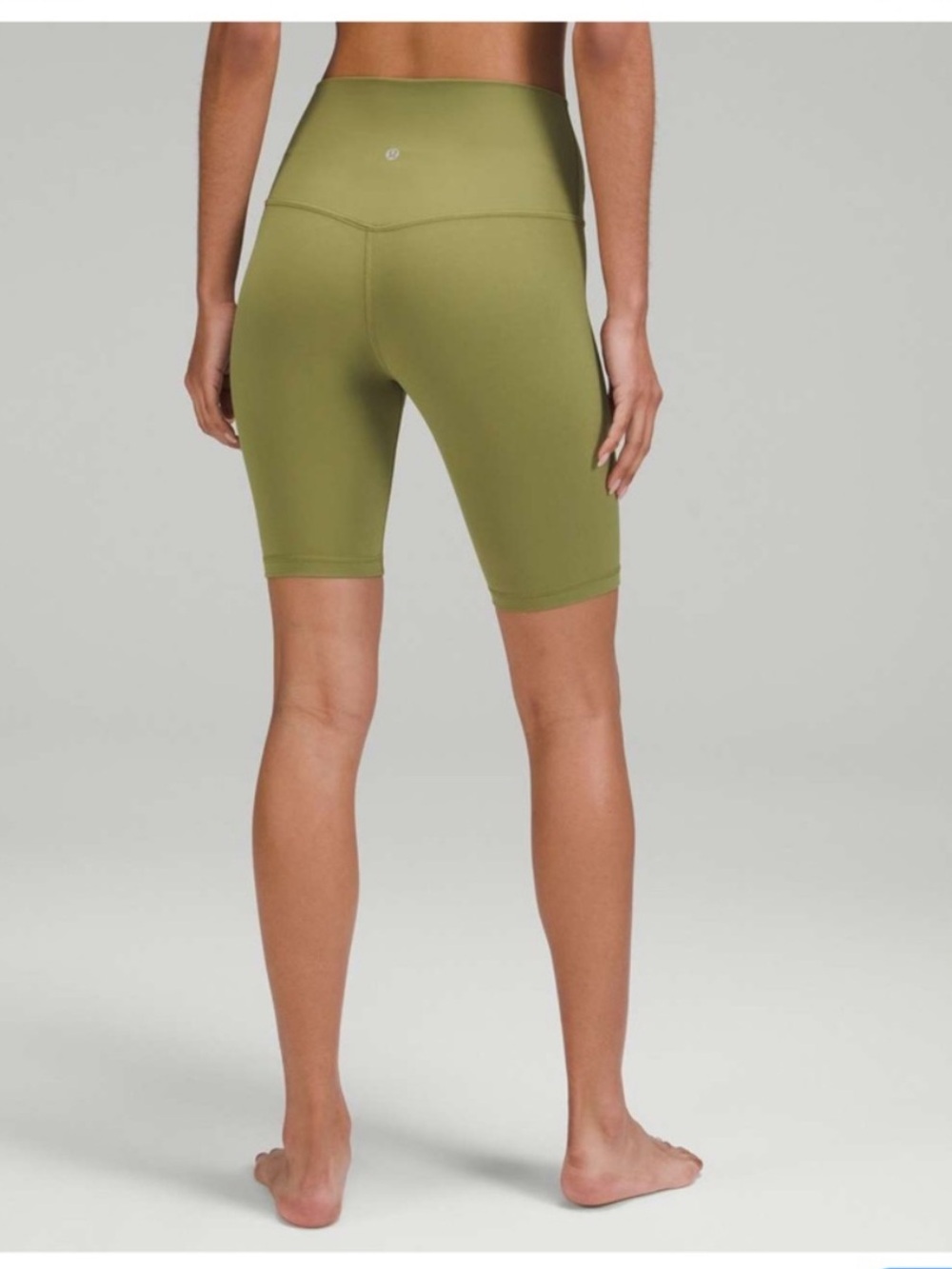 Lululemon Align High Rise Short 6” bronze green
